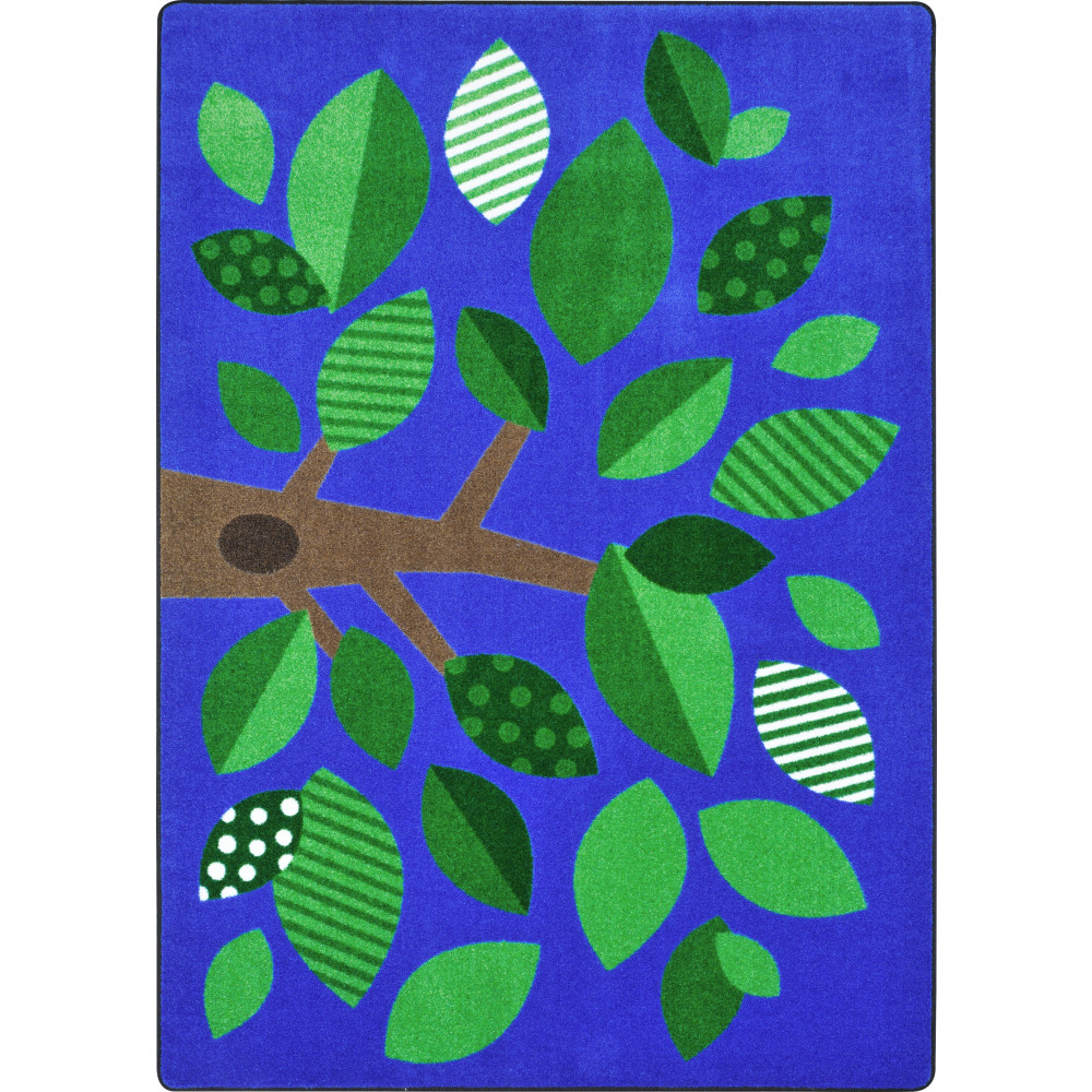 Joy Carpets Kids Essentials Rectangle Area Rug, Shady Grove, 5-1/3ft x 7-33/50ft, Multicolor MPN:1942C-01