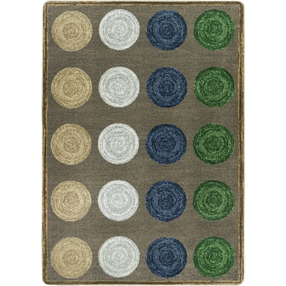Joy Carpets Kids Essentials Rectangle Area Rug, 5-1/3ft x 7-33/50ft, Mindful Seating MPN:2105C-01