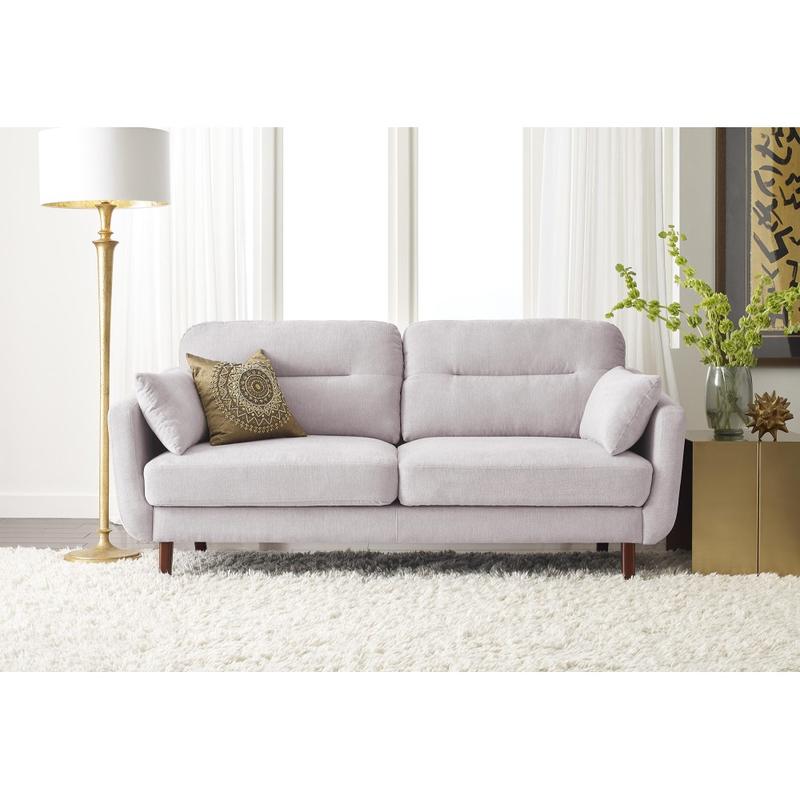 Serta Sierra Collection Sofa, Ivory/Chestnut MPN:FF16046