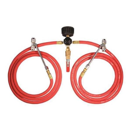 Dual Truck Tire Inflator Gauge & Regul. MPN:551