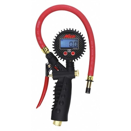 Inflator Gauge, Digital, Straight Chuck MPN:S-574D