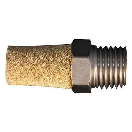 Pneumatic Exhaust Muffler, 3/8
