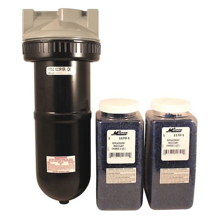 Compact Desiccant Dryer, 1/2