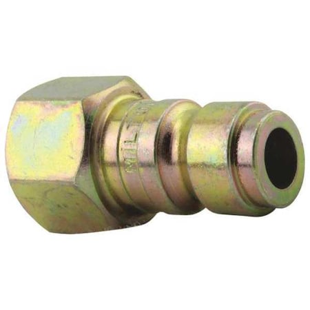 P Style Plug, 1/4 in FNPT, Steel, PK10 MPN:1810