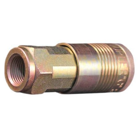 G-Style Quick Connect Coupler, 3/8 in FNPT, Steel, PK5 MPN:1813