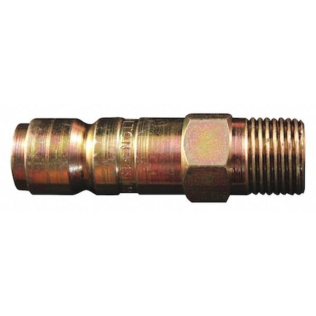 G Style Plug, 3/8 in MNPT, Steel, PK5 MPN:1819