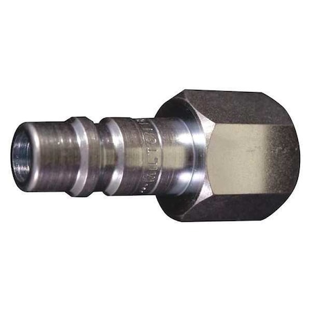 G-Style Plug, 1/2 in FNPT, Steel, PK5 MPN:1858