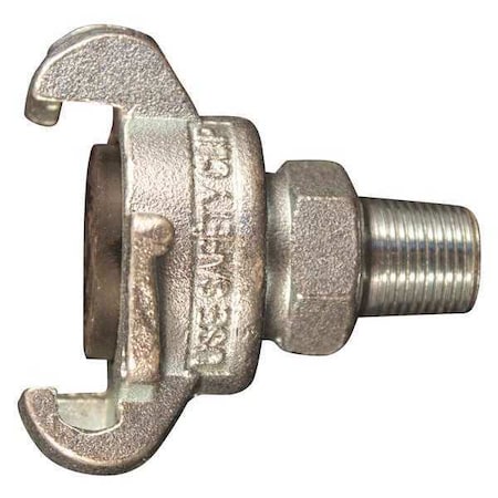 Twist Lock Universal Coupler, 3/4 in MNPT, Iron, 10 Pack MPN:1863-8