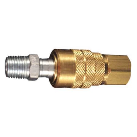 M-Style Coupler and Plug Kit, 1/4 in NPT, 10-Piece MPN:711