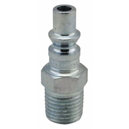 A Style Plug, 1/4 in MNPT, Steel, PK10 MPN:777
