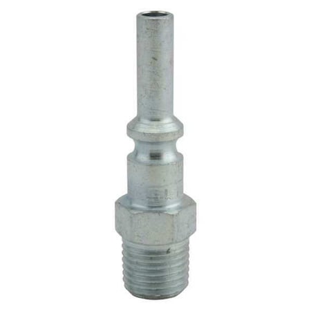 L Style Plug, 1/4 in MNPT, Steel, PK10 MPN:791