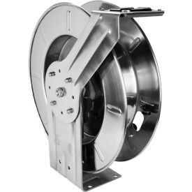 Milton® Stainless Steel Retractable Air Hose Reel 1/2
