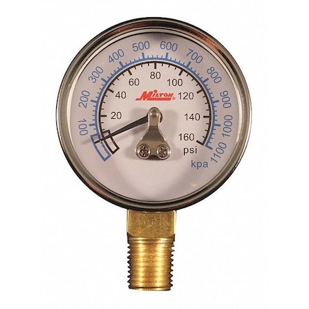 Pressure Gage, 1/4