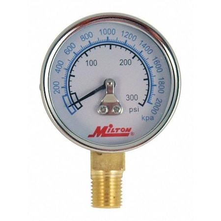 High Pressure Gage, 1/4