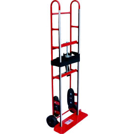 Milwaukee Appliance Truck with Ratchet Belt Tightner 800 lb. Capacity Black 40715