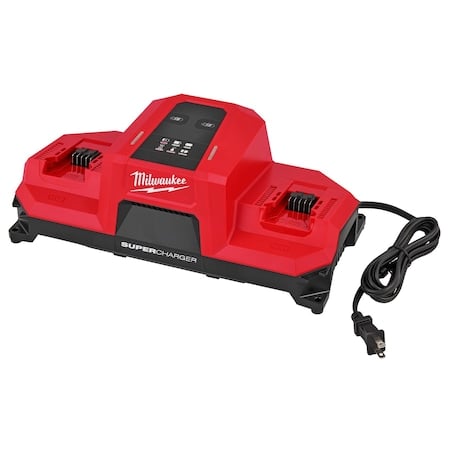 M18 Dual Bay Simultaneous Super Charger w/ 4 Point Mounting MPN:48-59-1816