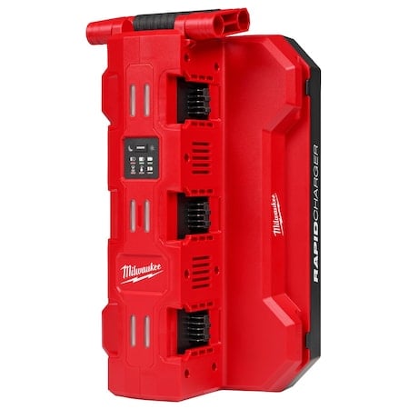 M18 Six Bay Daisy Chain Rapid Charger MPN:48-59-1817