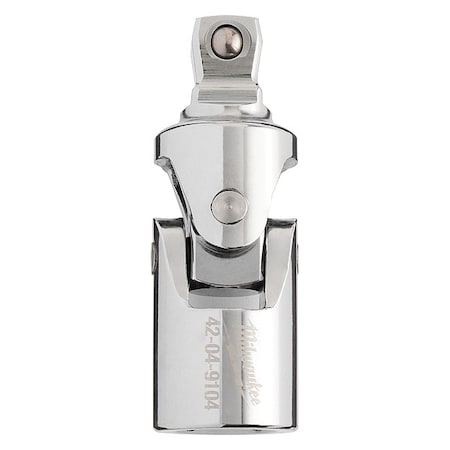 Flex Socket Adapter, Chrome Finish, SAE MPN:42-04-9104