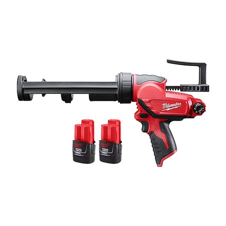 M12 Caulk Gun + M12 Battery 2PK MPN:2441-20, 48-11-2412