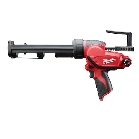 Milwaukee M12 Caulk Gun, 12V DC, For 10 oz Container Size, 29 in/min Application Speed, Bare Tool MPN:2441-20
