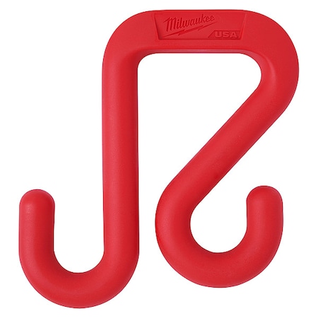 Bucket Hook, Red, 3/4