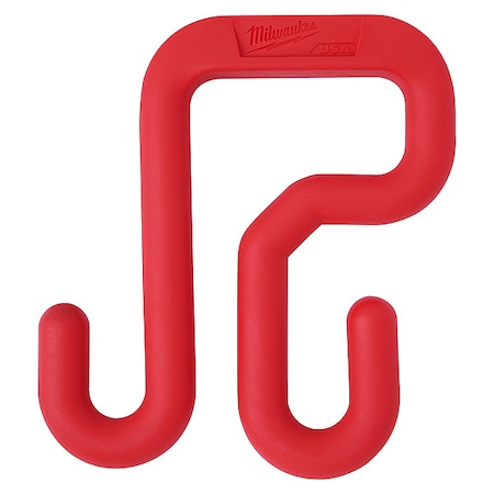 Bucket Hook, Red, 3/4