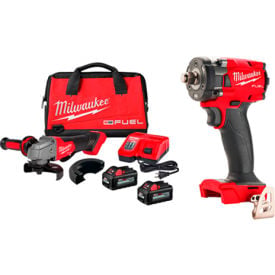 Milwaukee® M18 Braking Grinder Kit Bundled With M18 Fuel 1/2