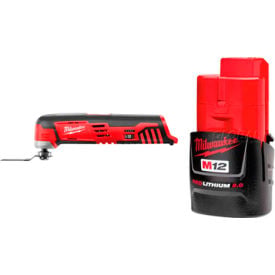 Milwaukee® M12 Multi-Tool Bundled With 12V Li-Ion M12 Compact 2Ah Battery B3163239-FI-Kit