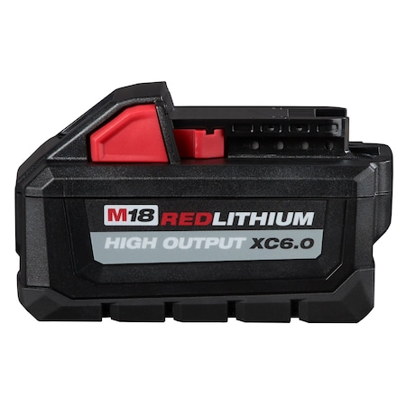 M18 Redlithium High Output Xc 6.0AH Battery Pack MPN:48-11-1865