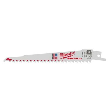 Super Sawzall Bld 5TPI 650PK Nail Embed Wood MPN:48-01-6035