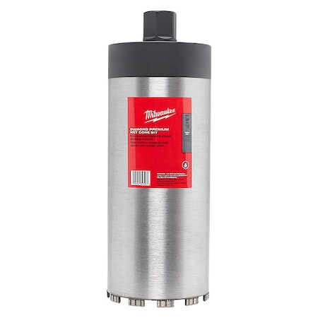 Core Bit, Wet, Threaded Shank, 7