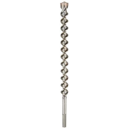 MX4 4-Cutter SDS MAX Rotary Hammer Drill Bits, 1-1/2