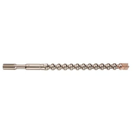 1 in. x 22 in. 4-Cutter Spline Rotary Hammer Drill Bit MPN:48-20-4375