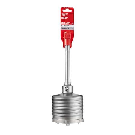 4 in. x 11-3/8 in. One Piece SDS-MAX Masonry Core Bit MPN:48-20-5432