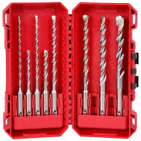 8 pc. 2-Cutter M/2 SDS-Plus Rotary Hammer Drill Bit Set MPN:48-20-7673
