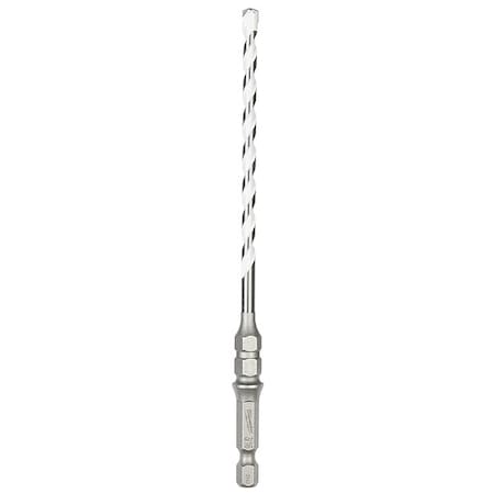 3/16 in. x 6 in. SHOCKWAVE Impact Duty Carbide Multi-Material Drill Bit for Concrete Screws MPN:48-20-8876