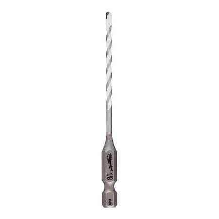 1/8 in. x 2 in. x 3-1/2 in. SHOCKWAVE Impact Duty Carbide Multi-Material Drill Bit MPN:48-20-8880