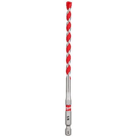 1/4x4x6 Shockwave Carb Hammer Drill Bit MPN:48-20-9011