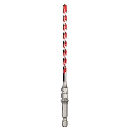 3/16 in. x 6 in. SHOCKWAVE Carbide Hammer Drill Bit for Concrete Screws MPN:48-20-9096