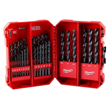 THUNDERBOLT Black Oxide Drill Bit Set, 29-Piece MPN:48-89-2802