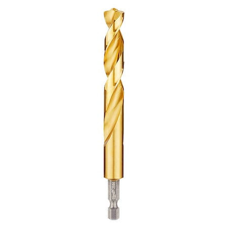 31/64 in. Titanium Shockwave Drill Bit MPN:48-89-4628