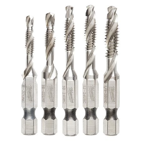 Drill, Tap, Countersink Set, UNC; UNF, 5 MPN:48-89-4874