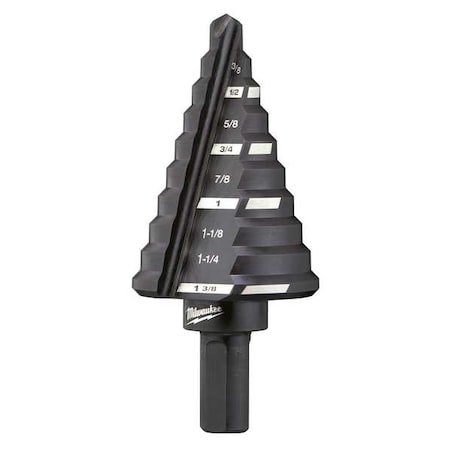 No. 5 Step Drill Bit, 1/4