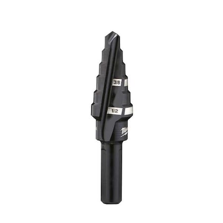 No. 6 Step Drill Bit, 3/8