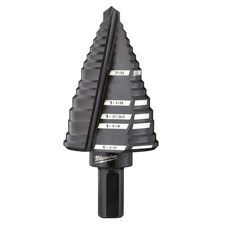 No. 12 Step Drill Bit, 7/8