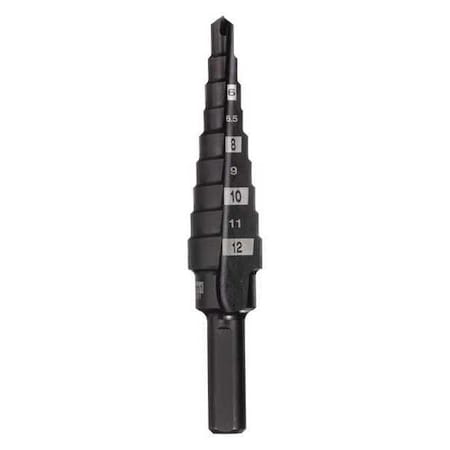 4MM-12MM Step Bit, 9 Hole MPN:48-89-9301