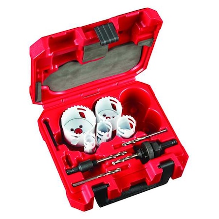 9 pc. HOLE DOZER with Carbide Teeth Hole Saw Kit MPN:49-22-3079