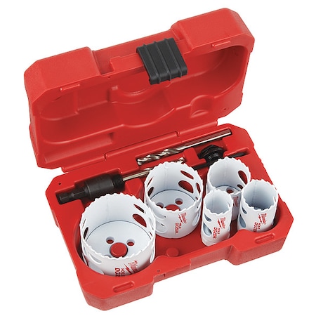 9 pc. HOLE DOZER Large Diameter Bi-Metal Hole Saw Kit MPN:49-22-4009
