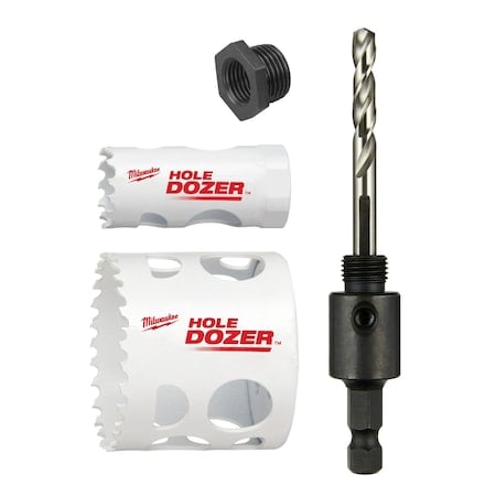 HOLE DOZER Door Lock Hole Saw Kit MPN:49-22-4063