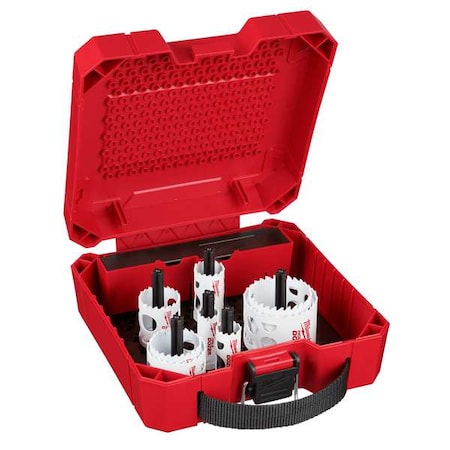 12 pc.. HOLE DOZER Plumber's Bi-Metal Hole Saw Kit MPN:49-22-4143